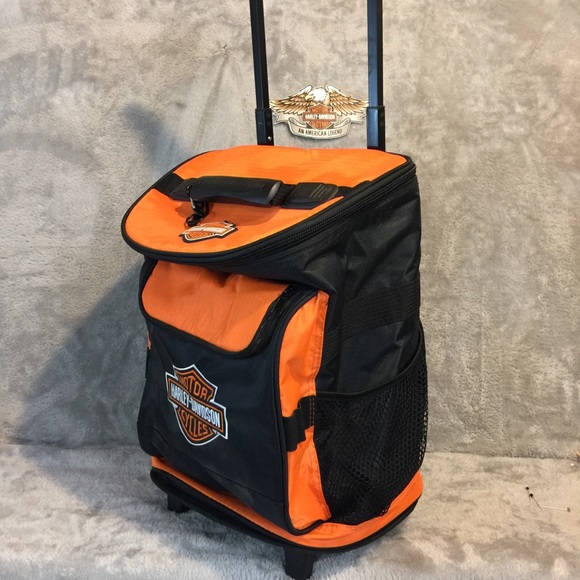 harley davidson rolling cooler